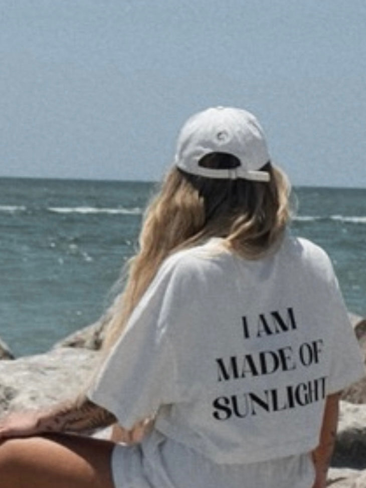 shine crop tee