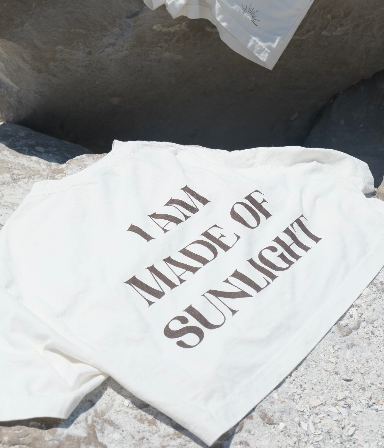 shine crop tee