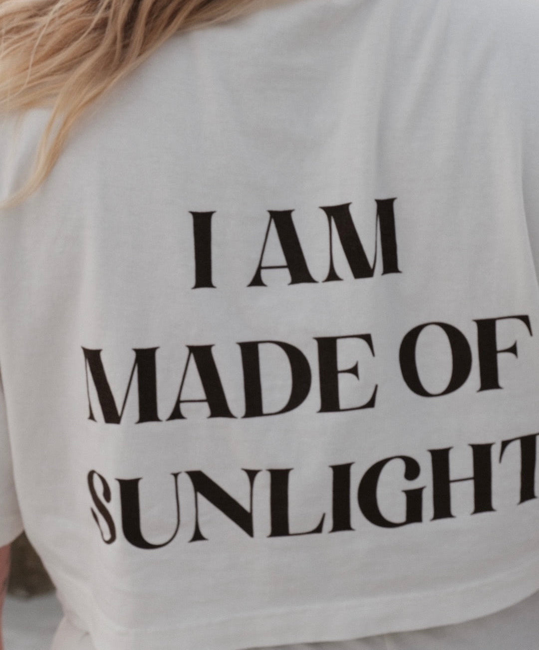 shine crop tee